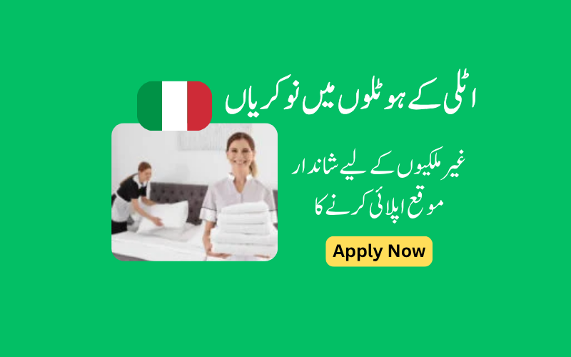 hotel job italy