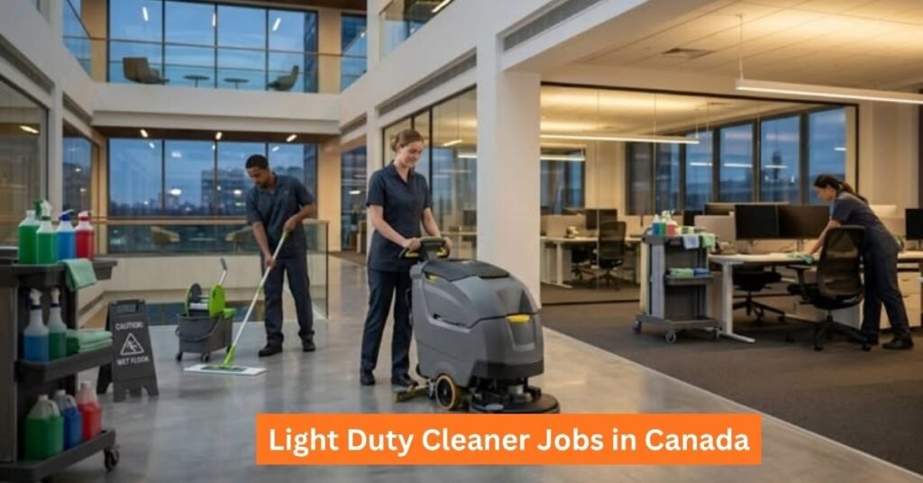 Light Duty Cleaner Jobs in Canada